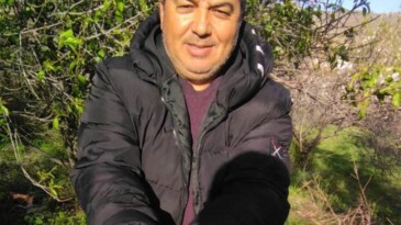 Kara kışta badem sürprizi