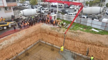 Tarsus’ta cami temeli atıldı