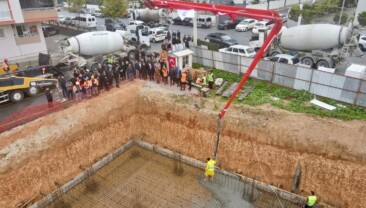 Tarsus’ta cami temeli atıldı