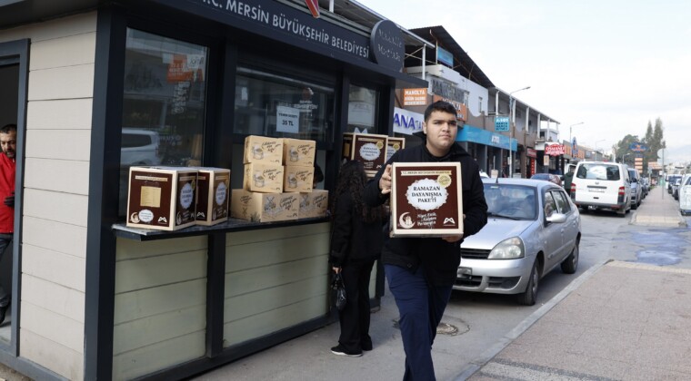 Mersin Büyükşehir Belediyesinden çölyak hastalarına Ramazan desteği