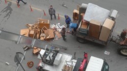 Mersin’de halk sağlığını tehdit eden çöp ev temizlendi