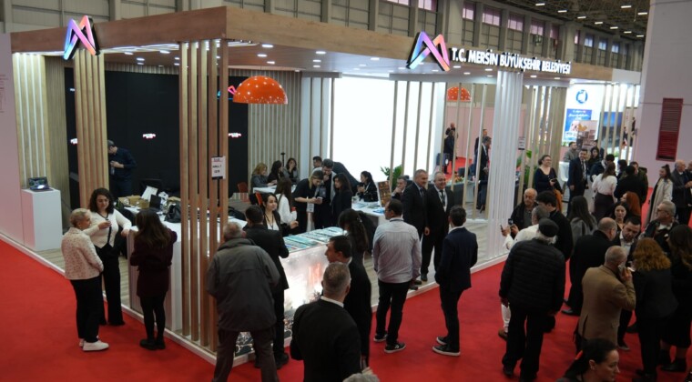 Mersin Büyükşehir Belediyesi, fuarda kentin turizm potansiyelini tanıttı