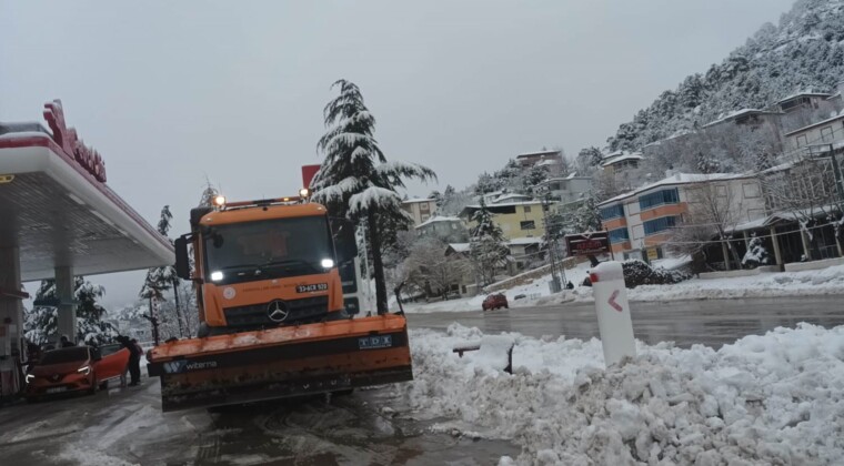 Sertavul Geçidinde ulaşım kontrollü sağlanıyor