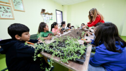 BÜYÜKŞEHİR’DEN ÇOCUKLARA DOĞAYLA İÇ İÇE ATÖLYE