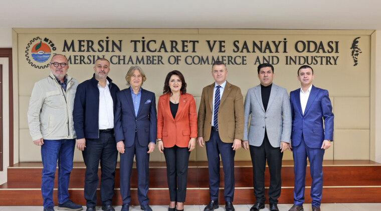 CHP’li Gülcan Kış MTSO’yu ziyaret etti: “Mersin Türkiye ekonomisi için stratejik bir merkez”