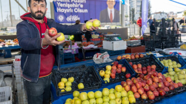 Yenişehir’de Avrupa’ya örnek belediyecilik Yenişehir’de ‘Çevreci Pazar’ açıldı Çocuklar sahaya, anneler pazara