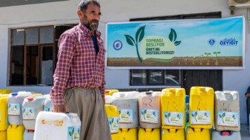 Yenişehir’de üreticiye ‘On numara’ hizmet Çiftçiye ücretsiz solucan gübresi desteği