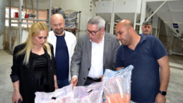 TARIM YAZARIDAN ÜRETİM TESİSLERİNE ZİYARET