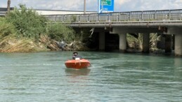 Suya atlayıp kayıp olan genci arama çalışmaları sürüyor