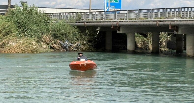 Suya atlayıp kayıp olan genci arama çalışmaları sürüyor