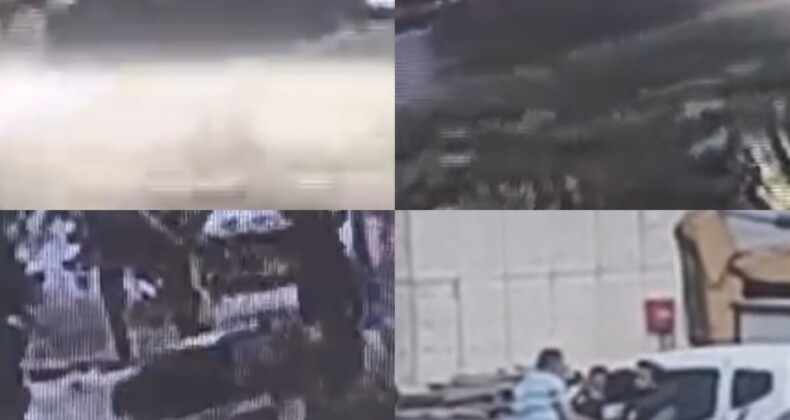 Tır otomobili metrelerce sürükledi: 2 yaralı