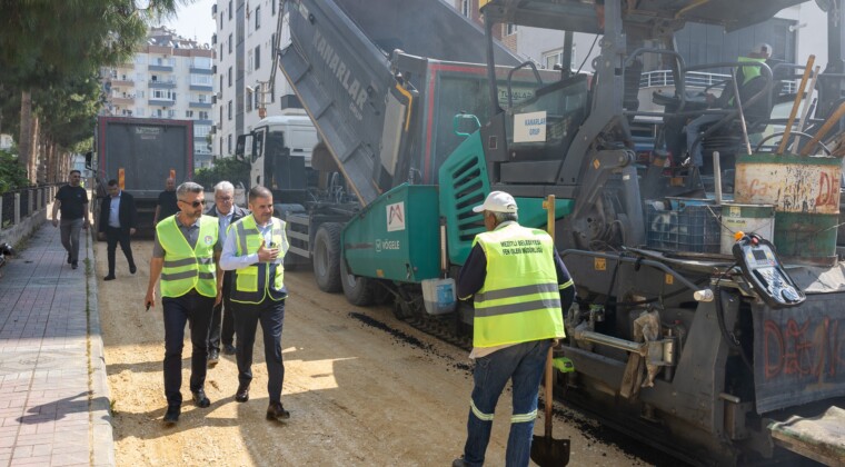 KALICI VE NİTELİKLİ ÇÖZÜMLERLE MEZİTLİ’DE TEKNİK STANDARTLARA UYGUN YOL ÇALIŞMALARI