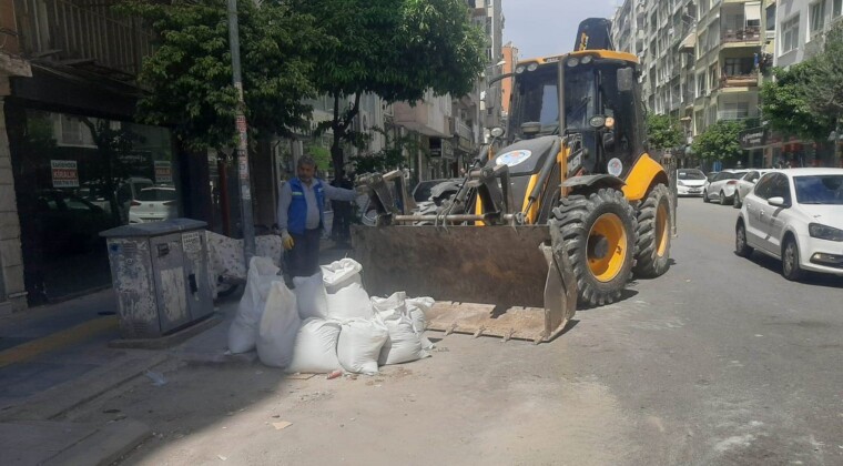 Akdeniz’de moloz ve atık seferberliği sürüyor