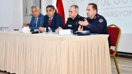 Silifke’de okul güvenliği koordinasyon toplantısı yapıldı