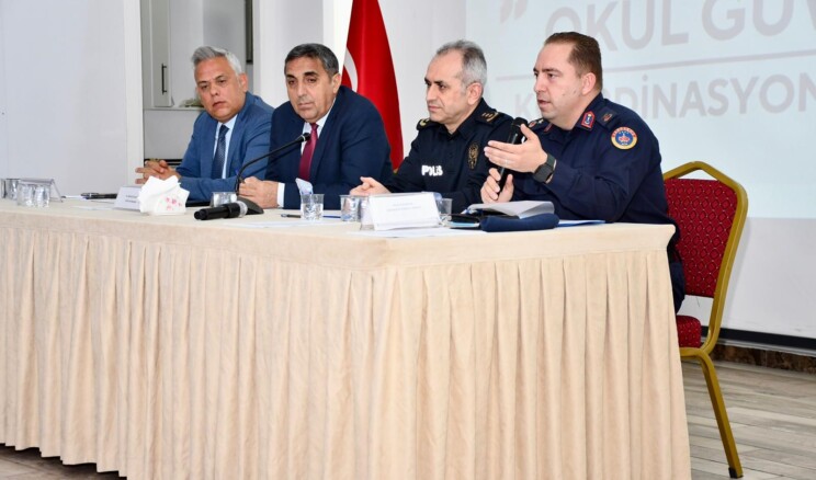 Silifke’de okul güvenliği koordinasyon toplantısı yapıldı