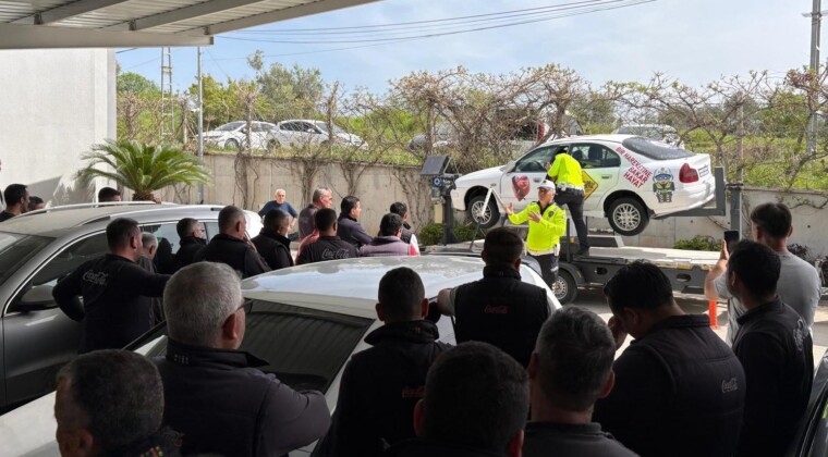 MERSİN’DE TRAFİK GÜVENLİĞİ İÇİN SÜRÜCÜLERE UYGULAMALI EĞİTİM