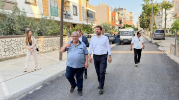 Tarsus’ta yol yenileme çalışmaları hız kesmiyor