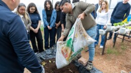 Yenişehir’den eğitime ‘Yeşil’ destek Yeşil okul, akıllı tarım Geleceğin tarımı okul bahçesinde!