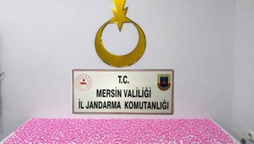 Mersin’de uyuşturucu haplarla yakalanan 2 şüpheli tutuklandı