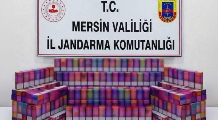 Mersin’de 650 gümrük kaçağı elektronik sigara ele geçirildi