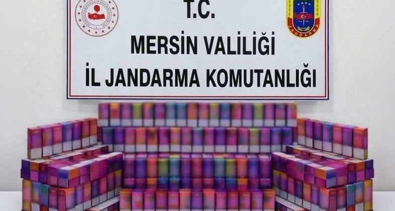 Mersin’de 650 gümrük kaçağı elektronik sigara ele geçirildi