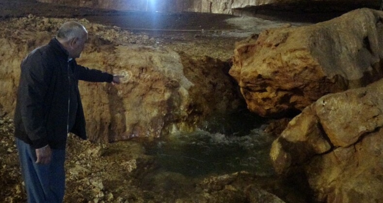 Cennet Obruğu’ndan 13 yıl sonra su çıktı