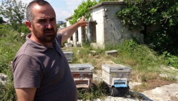 KAMERA ŞÜPHELİNİN FOTOĞRAFINI ÇEKTİ: ARILIĞA GİREN ŞAHIS, KAMERAYA ZARAR VERDİ