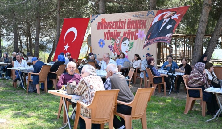 Mersin’de gaziler doğayla iç içe vakit geçirdi