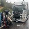 Maliyeciler kaza yaptı: 1 ölü, 5 yaralı