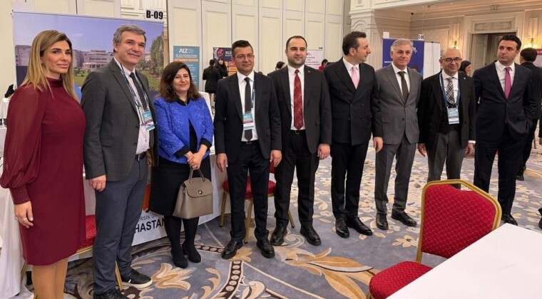 MERSİN ÜNİVERSİTESİ HASTANESİ KAZAKİSTAN’DAKİ SAĞLIK TURİZMİ FUARINDA TANITILDI