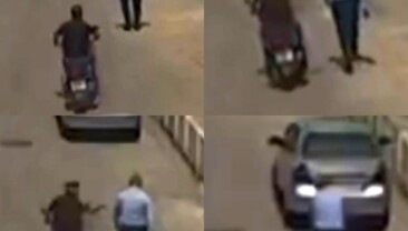 YOLDA GİDEN ŞAHSIN KOLUNA BIÇAKLA KESİK ATAN ŞÜPHELİ YAKALANDI