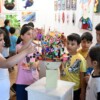 Mersin’de çocuk kampüslerinden çıkan eserler sergide buluştu