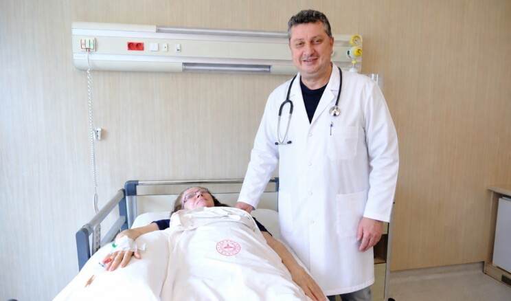 UKRAYNALI HASTA ŞİFAYI MERSİN ŞEHİR HASTANESİNDE BULDU