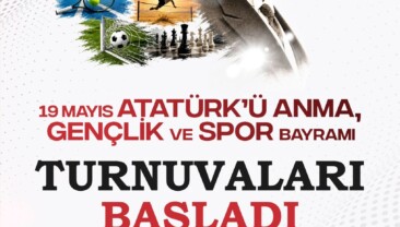 MEZİTLİ’DE 19 MAYIS COŞKUSU SPOR TURNUVALARIYLA KUTLANACAK