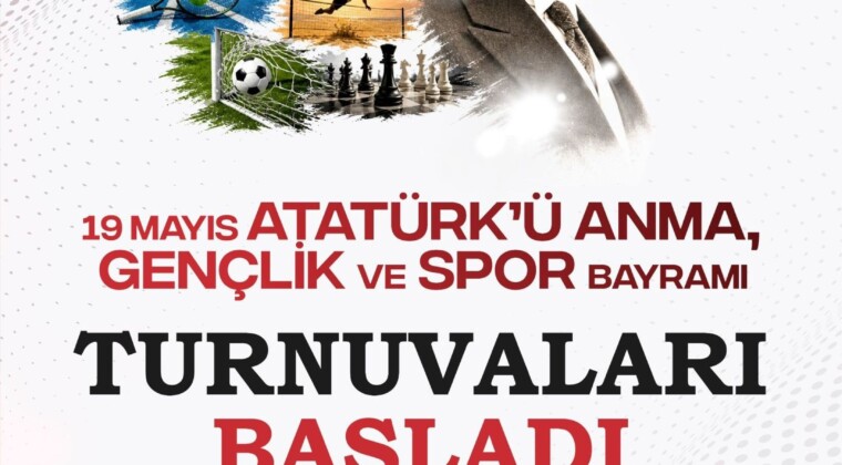 MEZİTLİ’DE 19 MAYIS COŞKUSU SPOR TURNUVALARIYLA KUTLANACAK